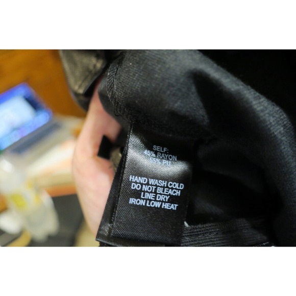 Lulu's She's Irresistible Black Vegan Leather Pencil Skirt - Picture 11 of 11